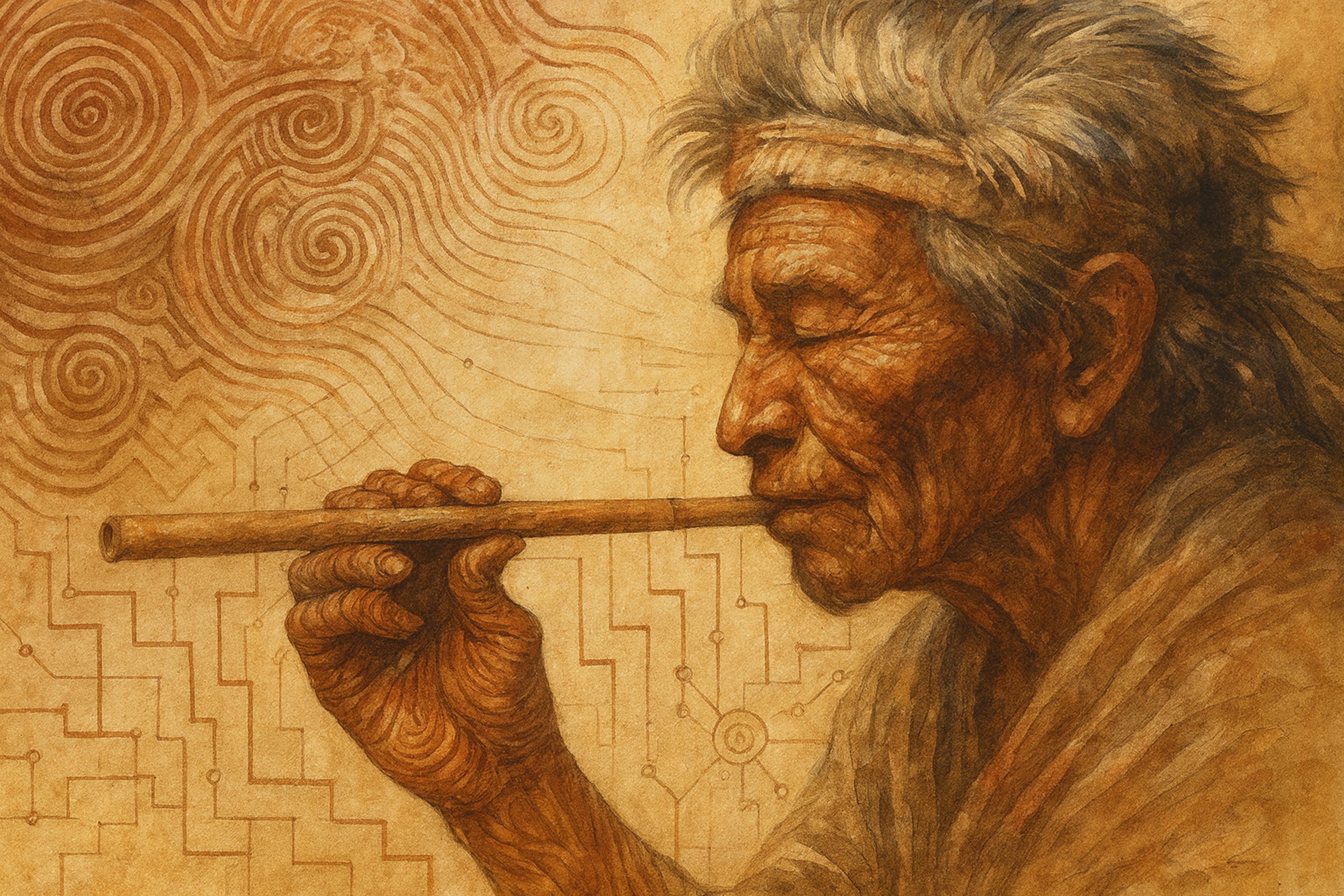 Hapé-Training mit Dominic Henry am MD Retreat